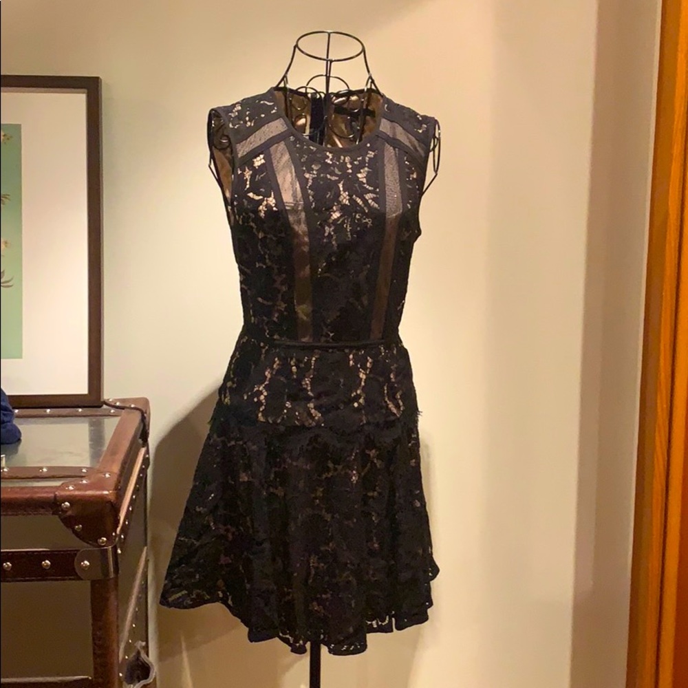 BCBG lace cocktail dress